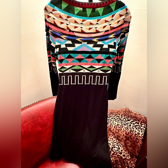 Anthropologie Aldomartins Lucerne Multicolor Sweater Dress Size XS - Picture 12 of 16